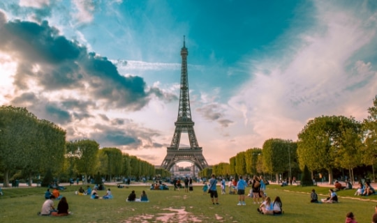 Første gang i Paris